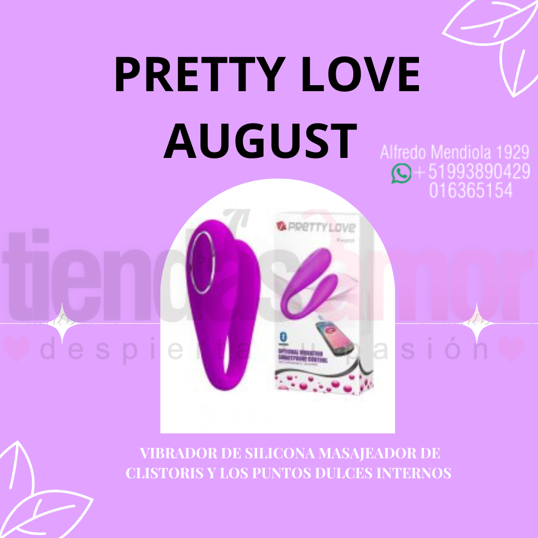 AUGUST VIBRADOR EN U DOBLE PENETRACIÓN 